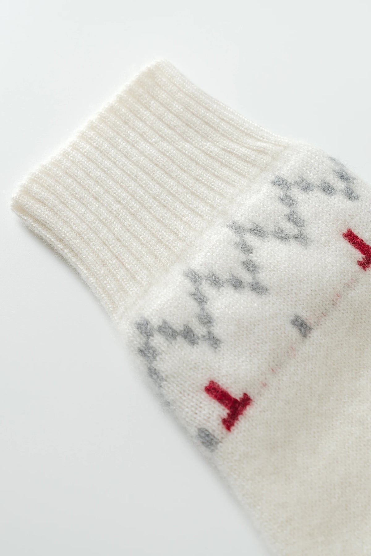Cashmere V-Neck Fair Isle Cardigan Women