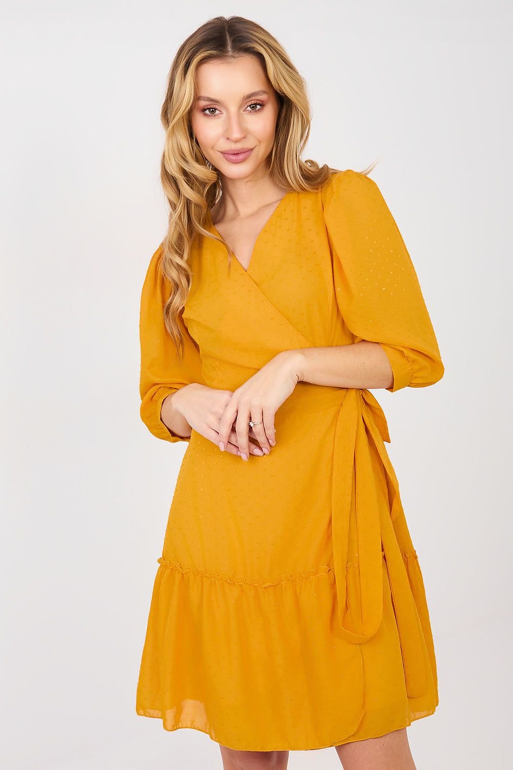 Cotton dress, Day dress, Vibrant Crossover Cocktail
