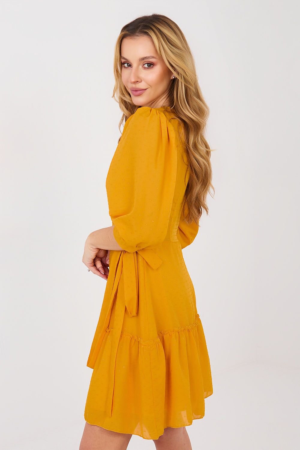 Cotton dress, Day dress, Vibrant Crossover Cocktail