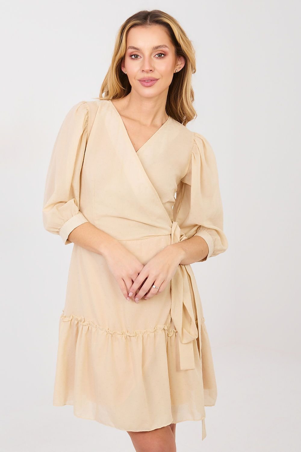 Cotton dress, Day dress, Vibrant Crossover Cocktail