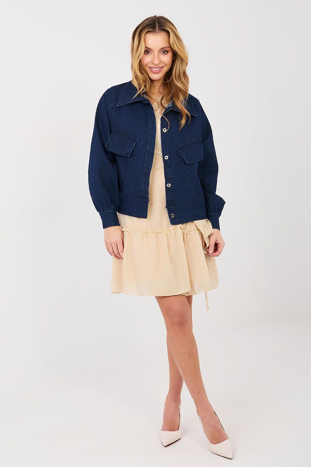 Cotton dress, Day dress, Vibrant Crossover Cocktail