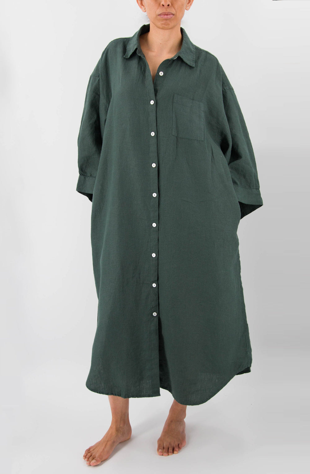 women_fashion - littlescollectionCotton dressMei French Linen House Dress – Oversized Japanese - Inspired LoungewearJapanese loungewear