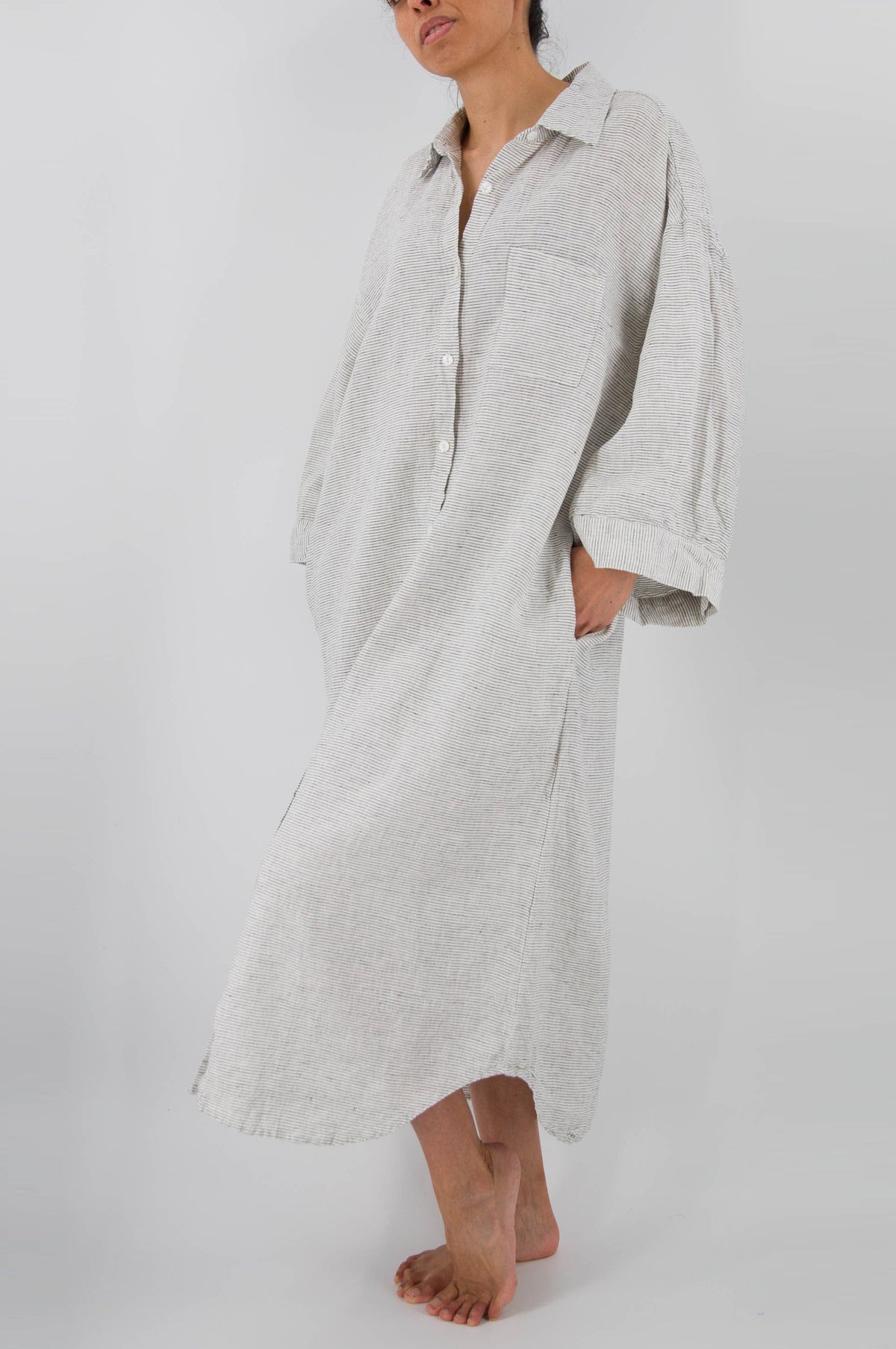 women_fashion - littlescollectionCotton dressMei French Linen House Dress – Oversized Japanese - Inspired LoungewearJapanese loungewear