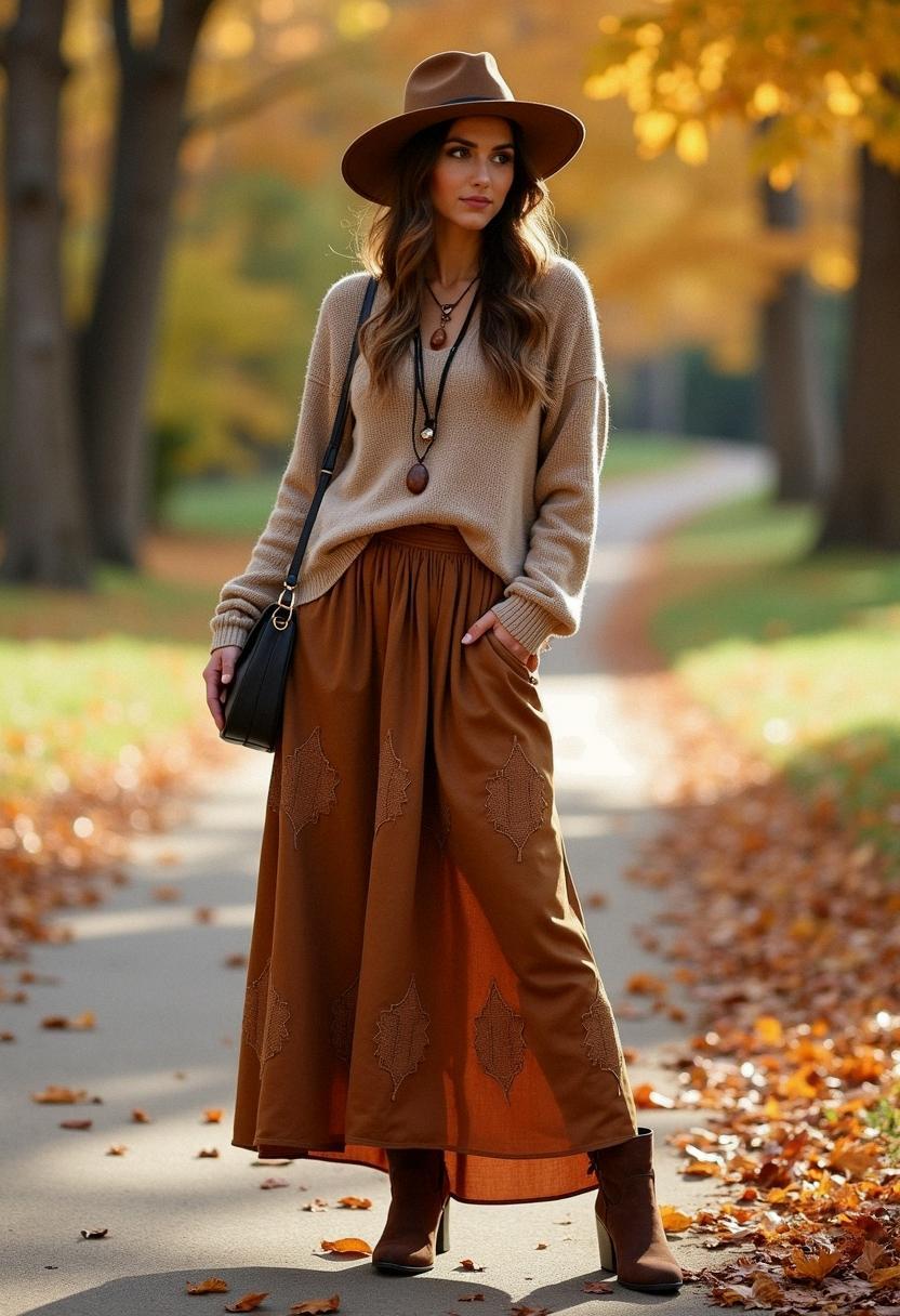 10 Boho Fall Outfit Ideas for Women to Try in 2026 - Boho Littles Edit