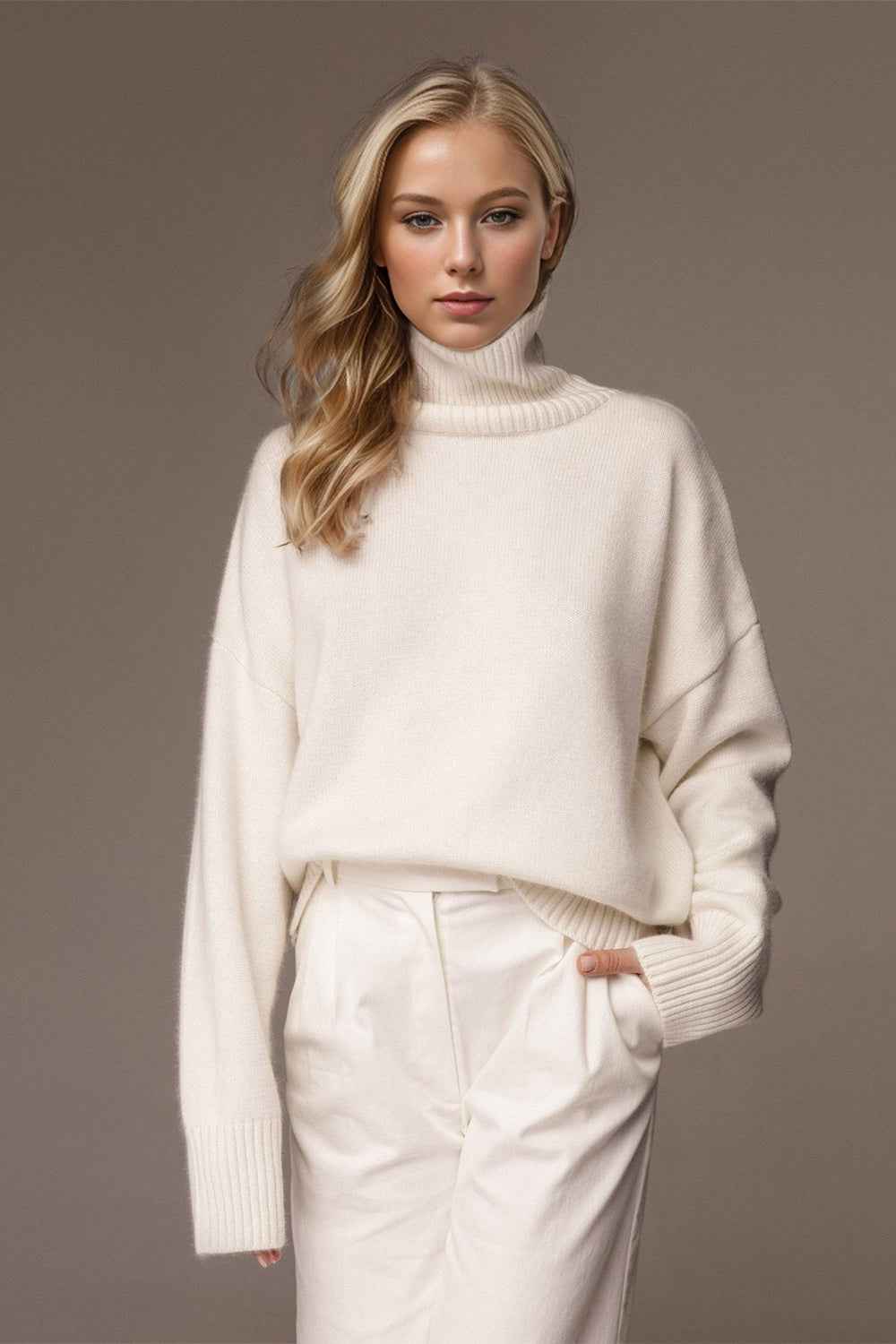 BB Turtleneck Sweater