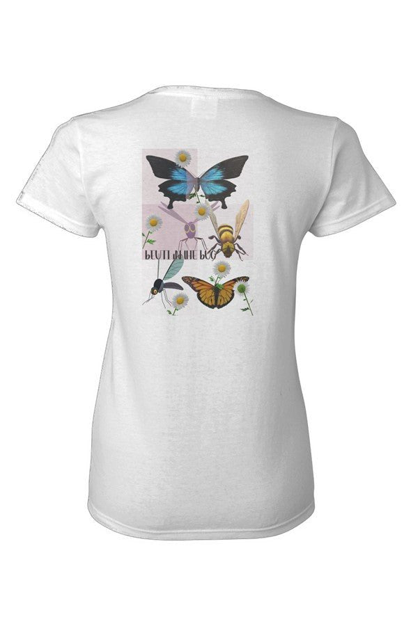 BohoLittlesEdit - tshirts - Luck in the Butterfly Graphic Cotton T-Shirt Women