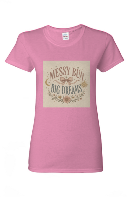 Pink t-shirt with &