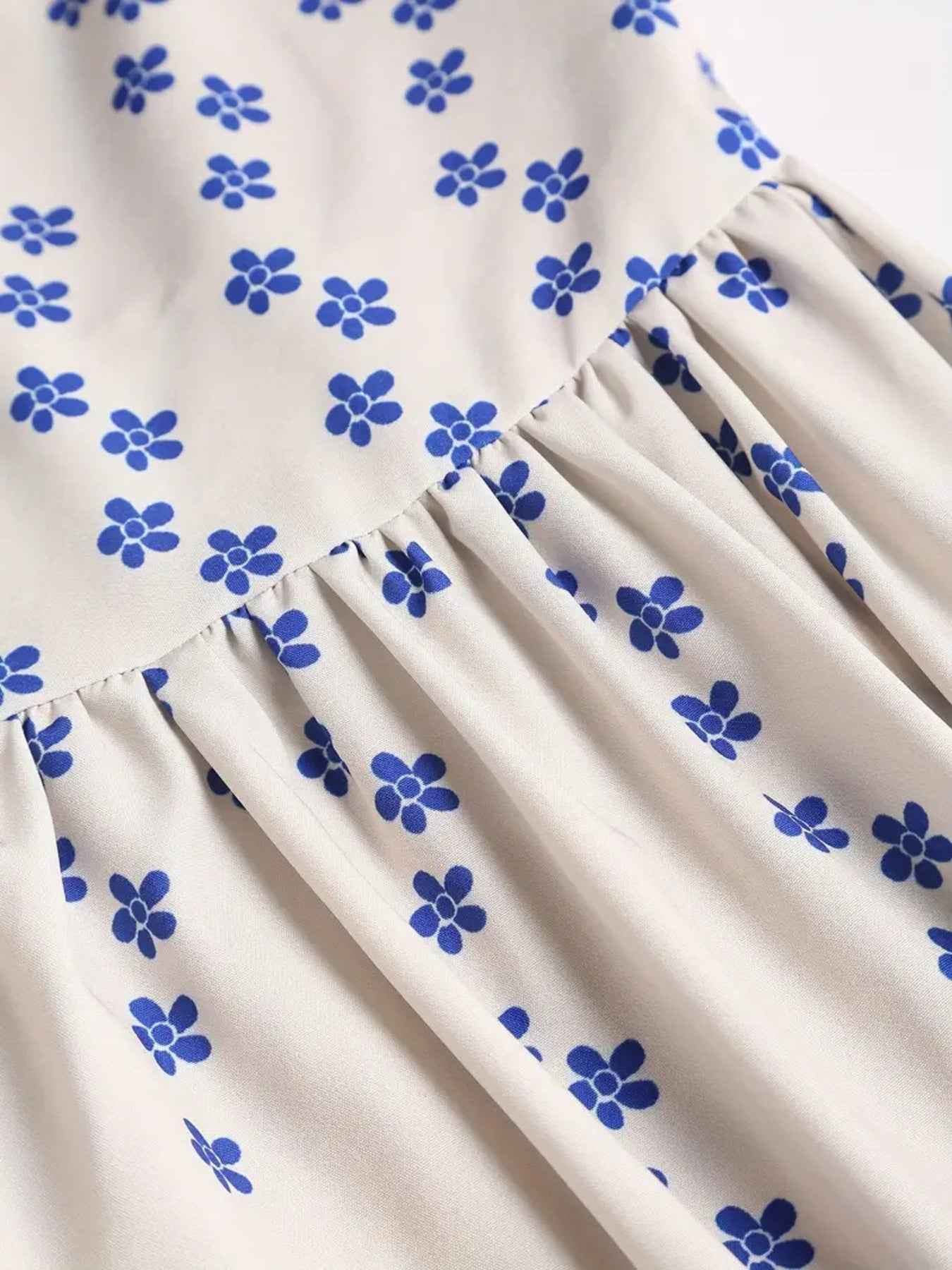 women_fashion - littlescollectionDressSardine Print Spaghetti Strap Midi - Women&