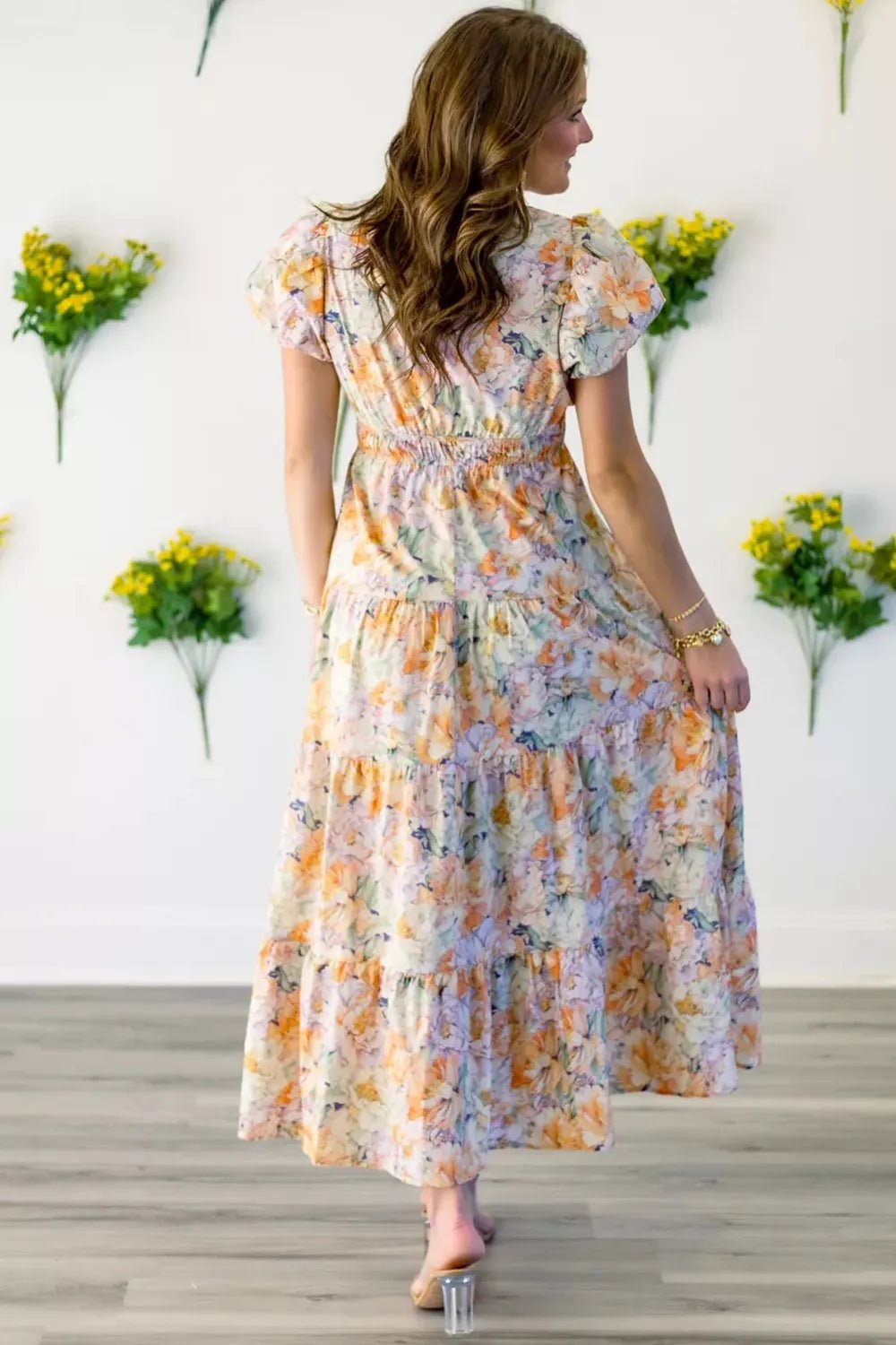 women_fashion - littlescollectionLong dressWildflower Smocked Vintage Cotton Dresscasual maxi dress