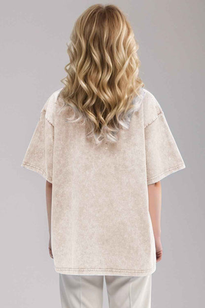 Basic Bae Round Neck Cotton T-Shirt