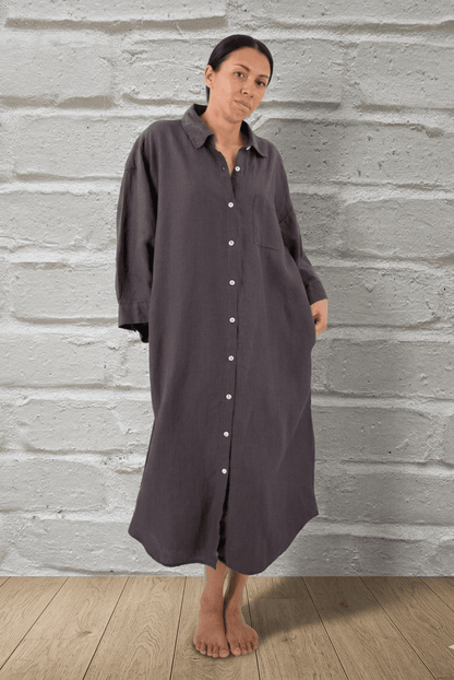women_fashion - littlescollectionCotton dressMei French Linen House Dress – Oversized Japanese - Inspired LoungewearJapanese loungewear