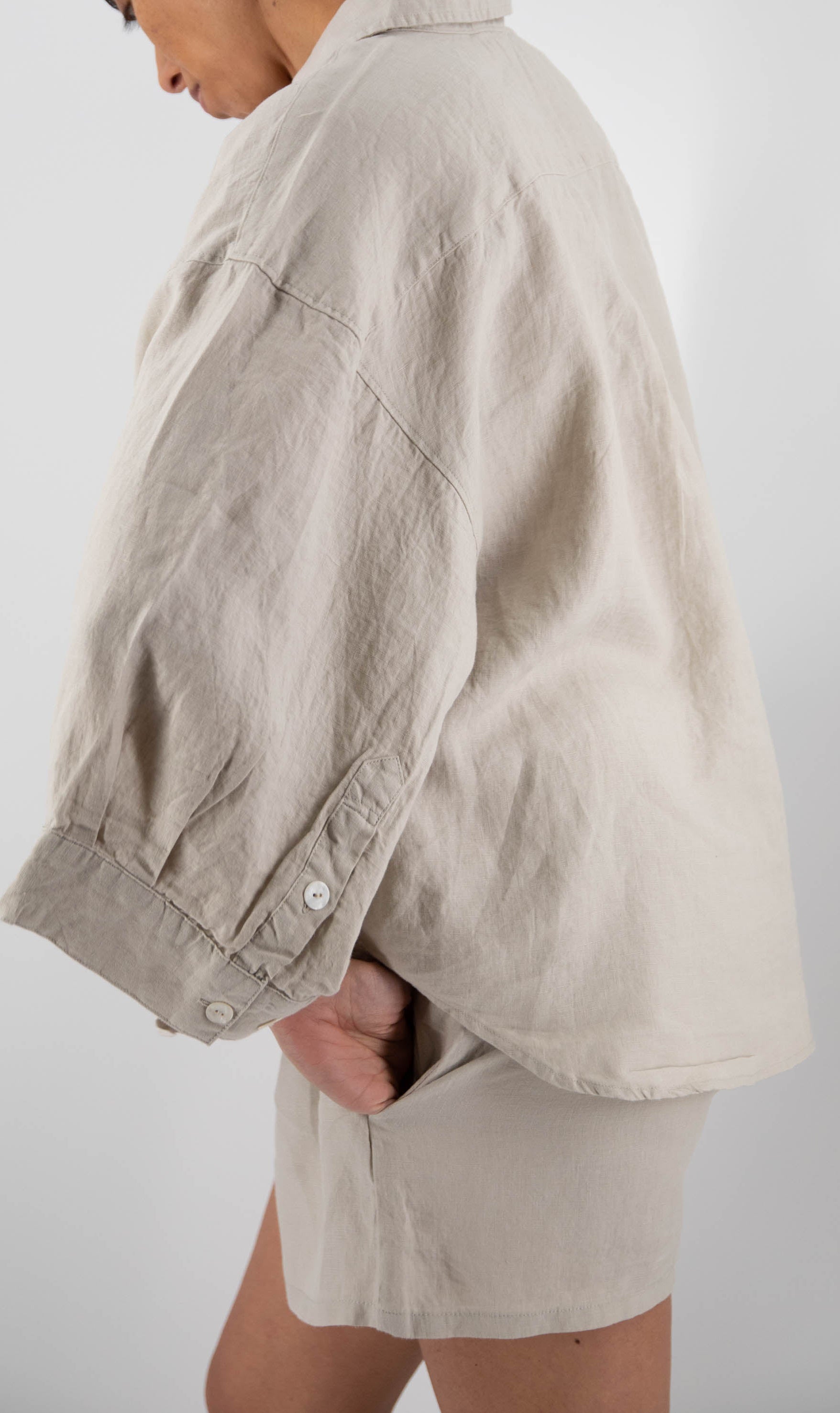 women_fashion - littlescollectionLinen setAgnes Linen Top Womencasual top
