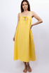 women_fashion - littlescollectionlinen dressRehana Linen Midi Strap Dress Linencasual dress