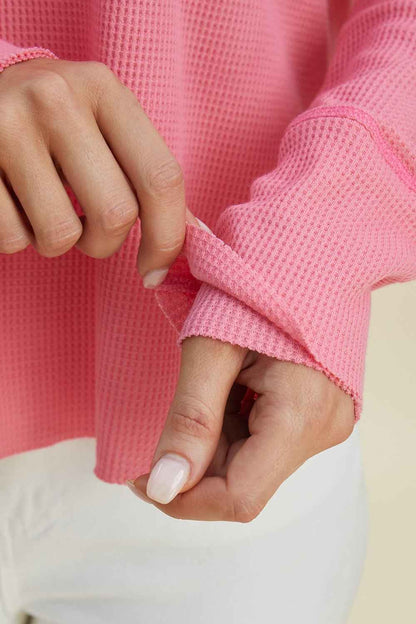 DT High-Low Dropped Shoulder Hoodie