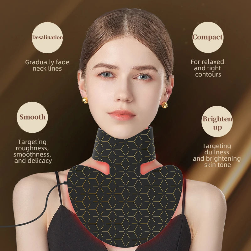8-Color LED Light Therapy Travel Size Face Mask