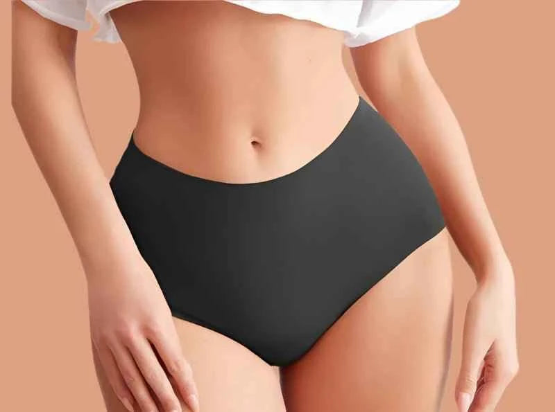 Mid-Rise Seamless Menstrual Leakproof Panties