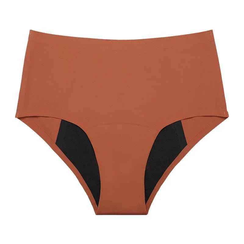 Mid-Rise Seamless Menstrual Leakproof Panties