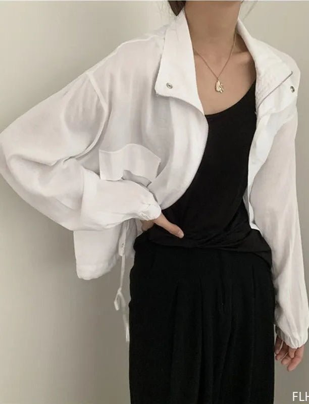 women_fashion - littlescollectionCoats JacketsLizzy Relaxed Linen Jacketcotton linen jacket