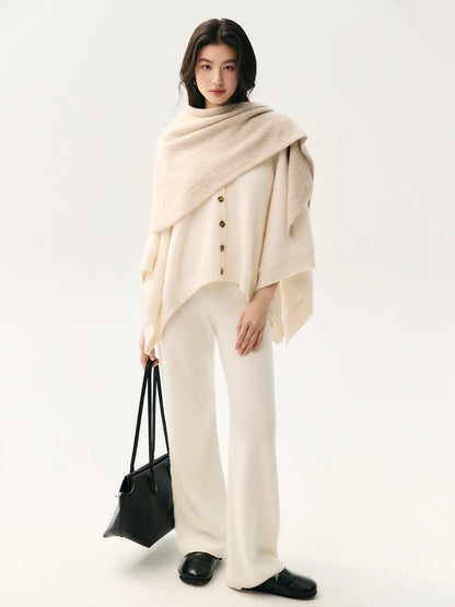 The Celeste 100% Cashmere Cape Cardigan Women