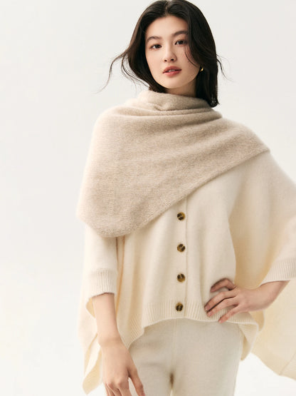 The Celeste 100% Cashmere Cape Cardigan Women