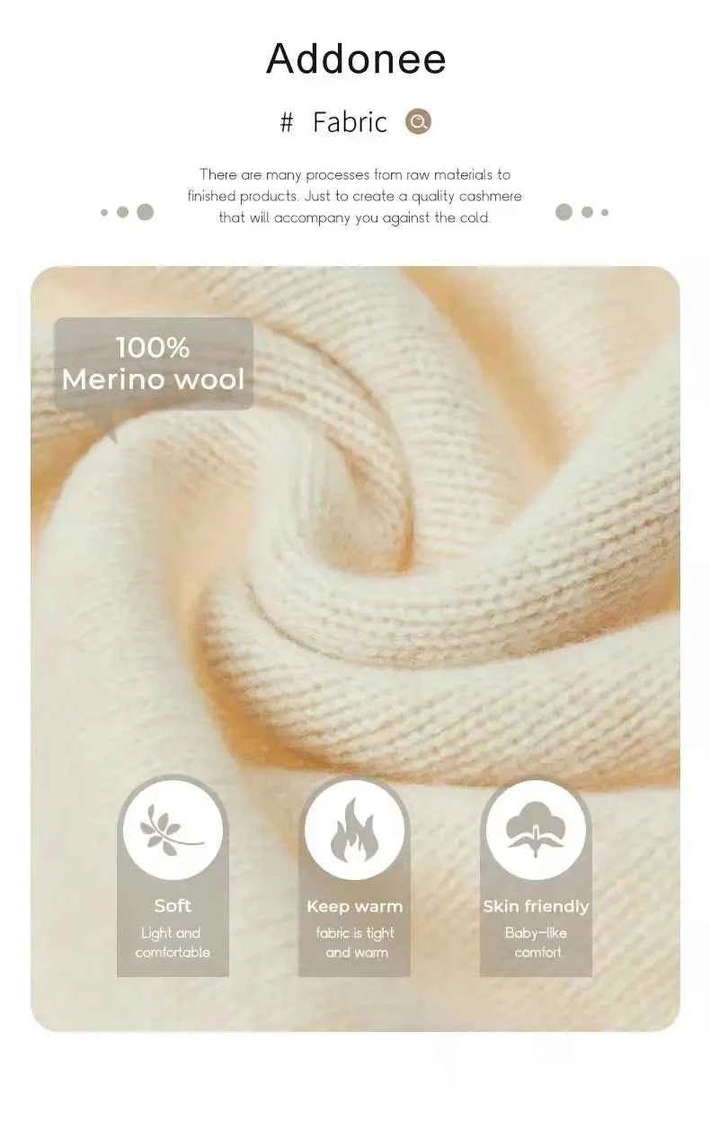 women_fashion - littlescollectionSweaterMerino Wool Seamless Cloak Pullover Shawl Womencloak pullover women