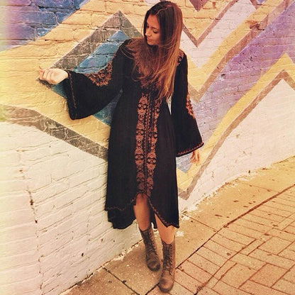 Bohemian Vintage Cotton Women&