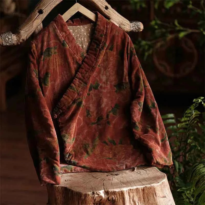 JNT Women Chinese Style Cotton Coats