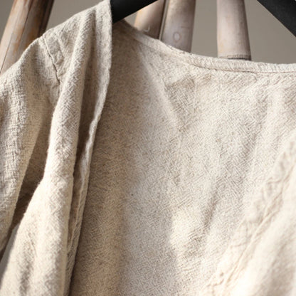 Maren Coastal Linen Vintage Jacket Women
