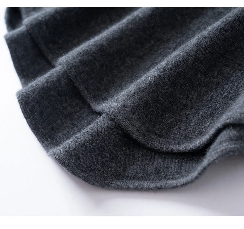 BohoLittlesEdit - Cashmere Sweater - Luna 100% Cashmere Batwing Sleeve Sweater