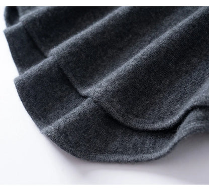 BohoLittlesEdit - Cashmere Sweater - Luna 100% Cashmere Batwing Sleeve Sweater