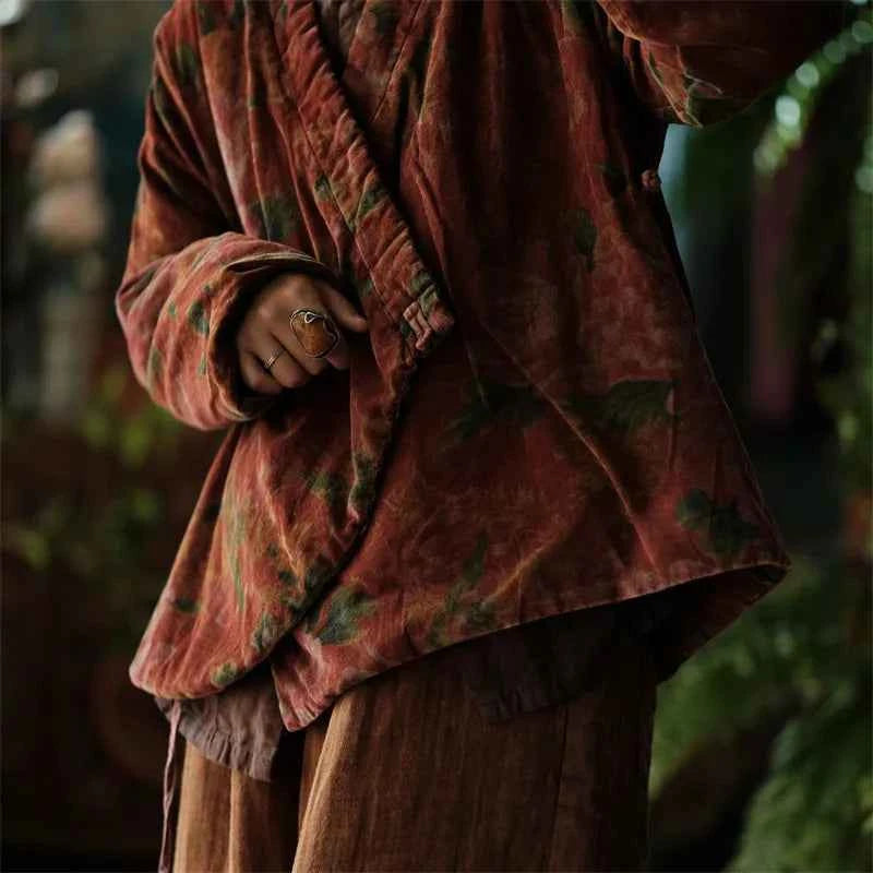 JNT Women Chinese Style Cotton Coats