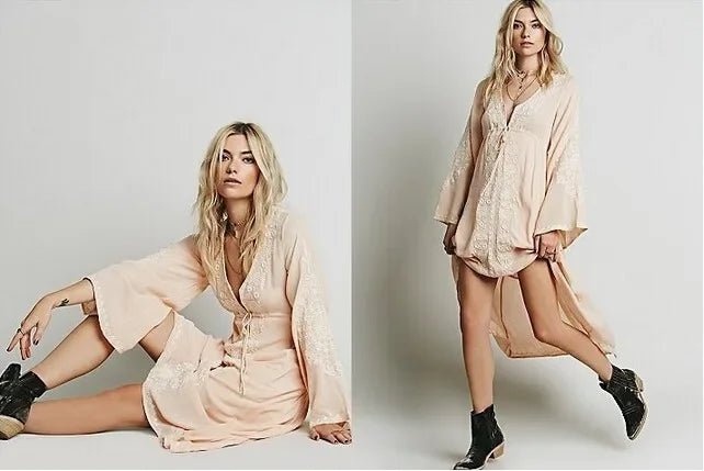Bohemian Vintage Cotton Women&