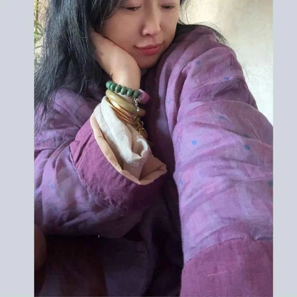 women_fashion - littlescollectionSweaterVintage Floral Patchwork Pullover Parka - Women&