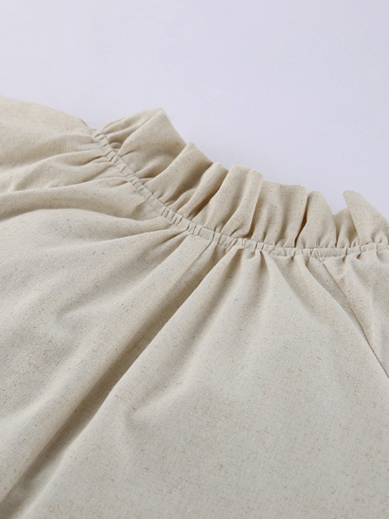 women_fashion - littlescollectionlinen dressSienna Tie Neck Flounce Sleeve Maxi Dress Womencotton - linen