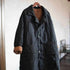 Vintage cotton-lined long parka coat with large pockets – Women