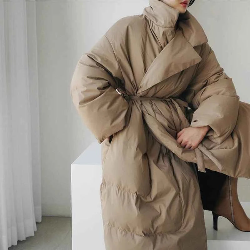 Women Parkas Cold Protection Cotton Coats