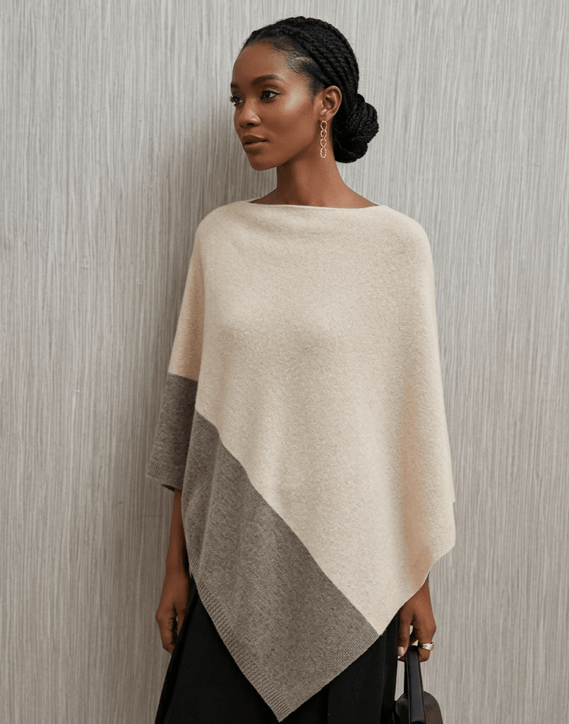 women_fashion - littlescollectionSweaterMerino Wool Seamless Cloak Pullover Shawl Womencloak pullover women