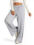 women_fashion - littlescollectionsweatpantsWide Leg Drawstring Sweatpants Womencomfortable pants women