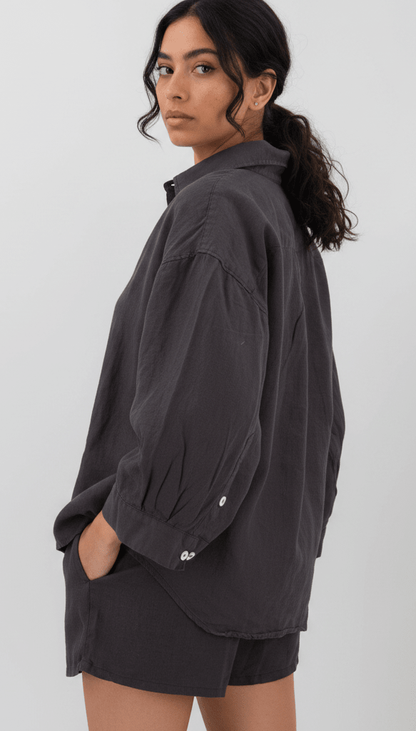 women_fashion - littlescollectionLinen setAgnes Linen Top Womencasual top
