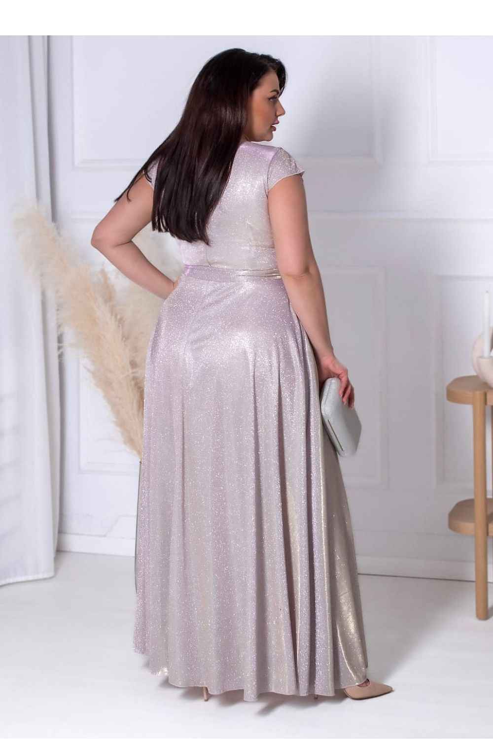 Plus size Waist Tie Cotton Long dress
