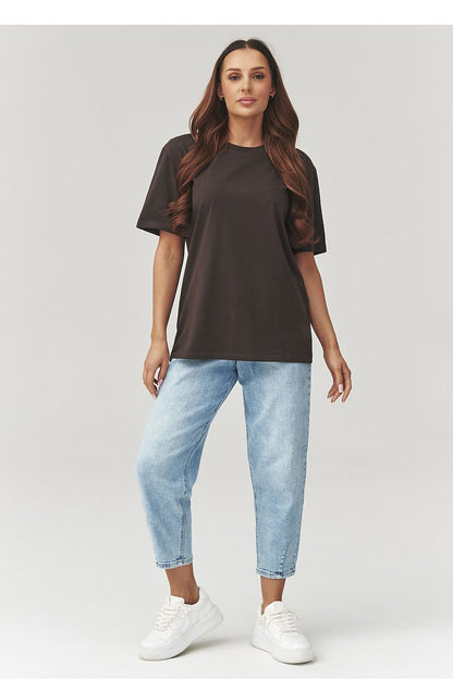 women_fashion - littlescollectionT-shirtCrew Neck Cotton T-shirt Italy MakadinaMatterhorn_Color_yellow