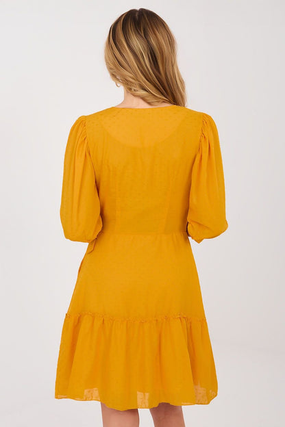 Cotton dress, Day dress, Vibrant Crossover Cocktail 