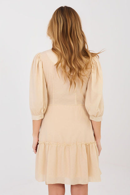 Cotton dress, Day dress, Vibrant Crossover Cocktail 