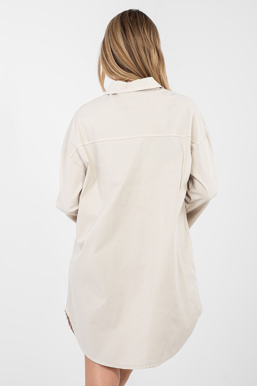 women_fashion - littlescollectionCotton dressDaydress Rou Paris Cotton Midi Shirt CollarMatterhorn_ProductId_223795