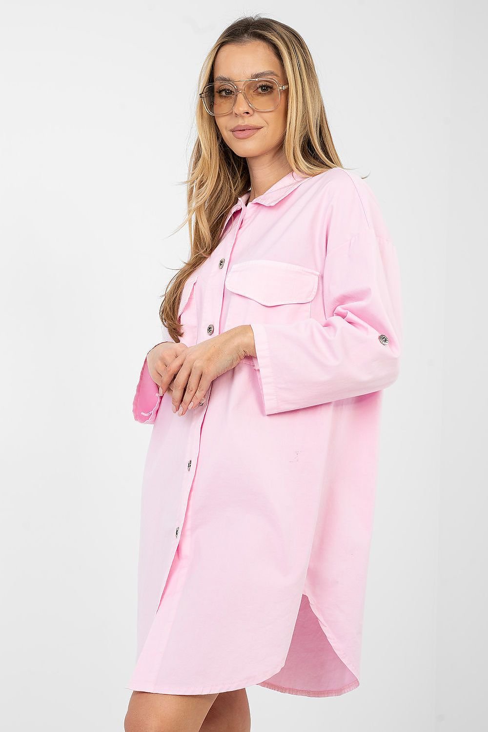 women_fashion - littlescollectionCotton dressDaydress Rou Paris Cotton Midi Shirt CollarMatterhorn_ProductId_223795