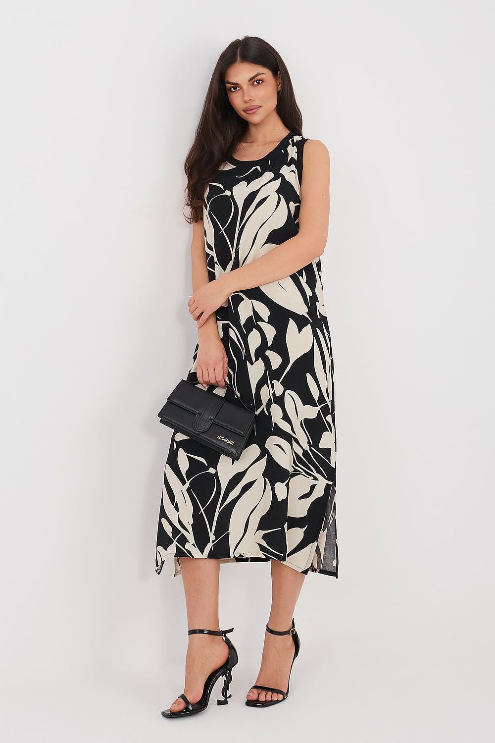 women_fashion - littlescollectionCotton dressBoho Sleeveless Midi Daydress | Botanical Print Viscosesleeveless dress