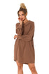 women_fashion - littlescollectionDressMoe Tunic Dress With Chain Neckline Detail and Long Sleevescasual dress
