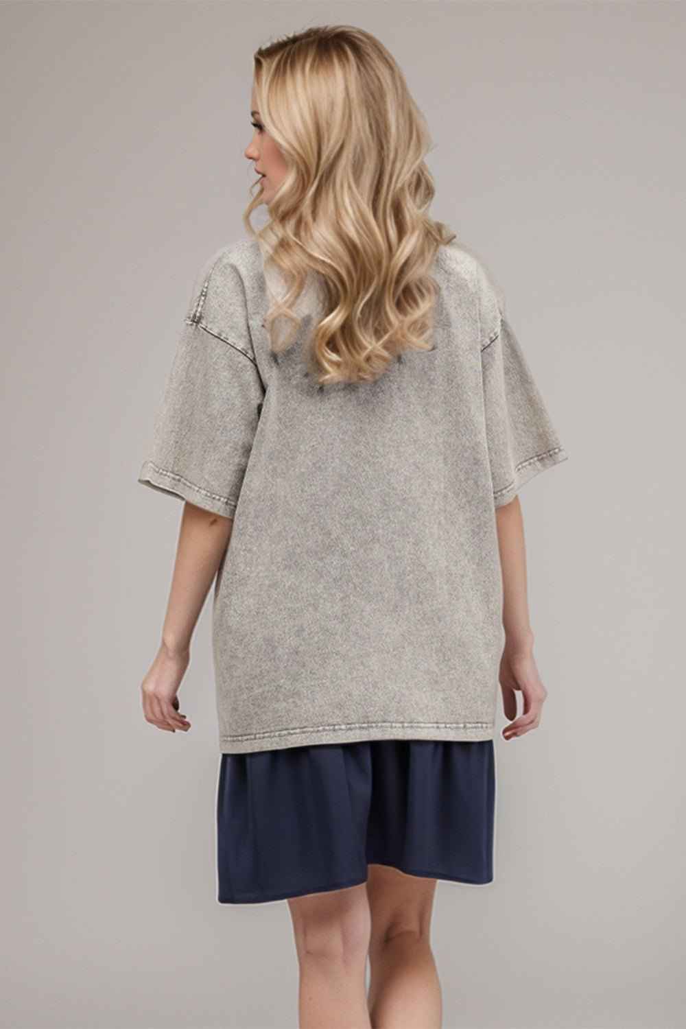 Basic Bae Round Neck Cotton T-Shirt