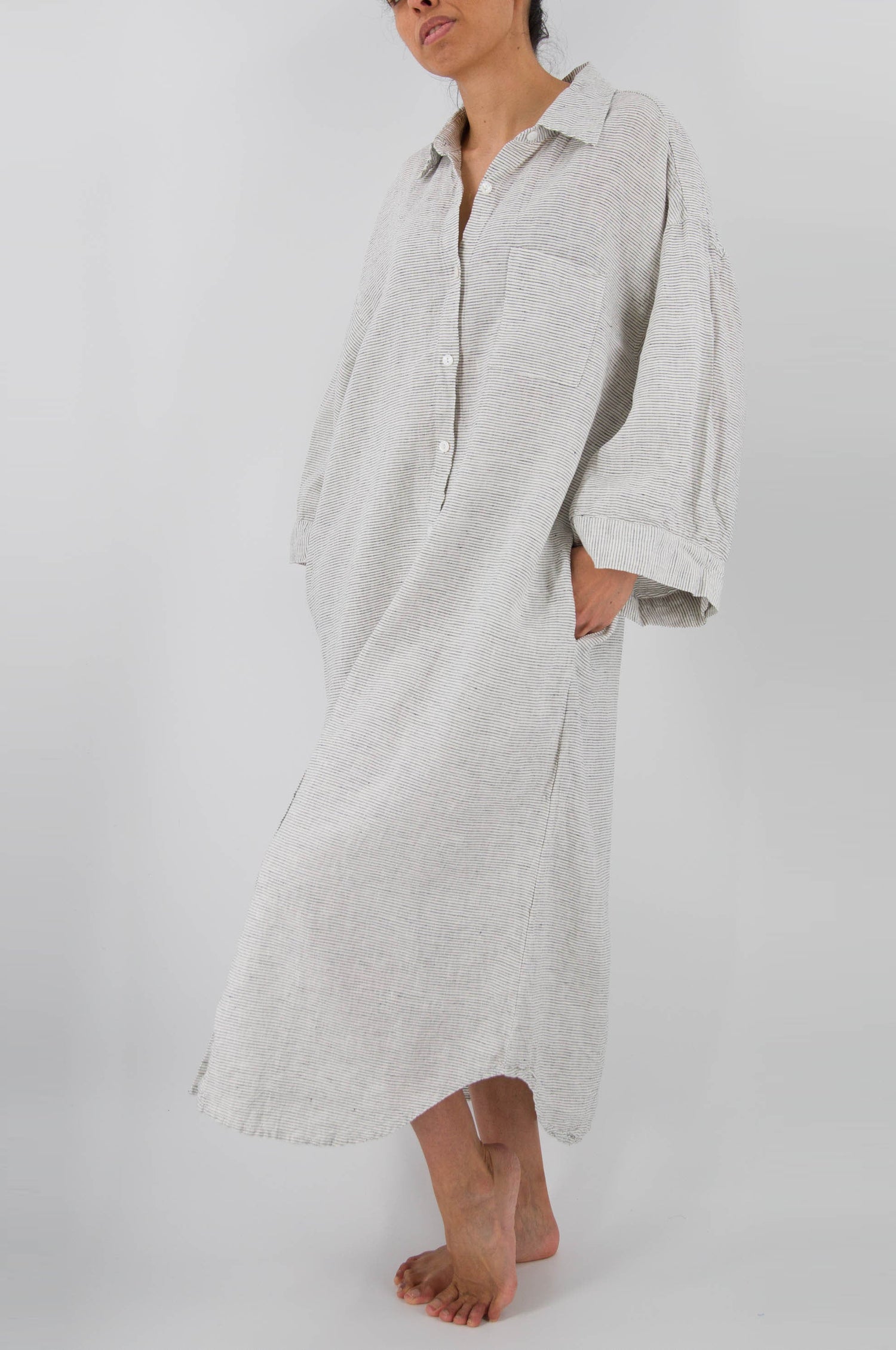 women_fashion - littlescollectionCotton dressMei French Linen House Dress – Oversized Japanese - Inspired LoungewearJapanese loungewear