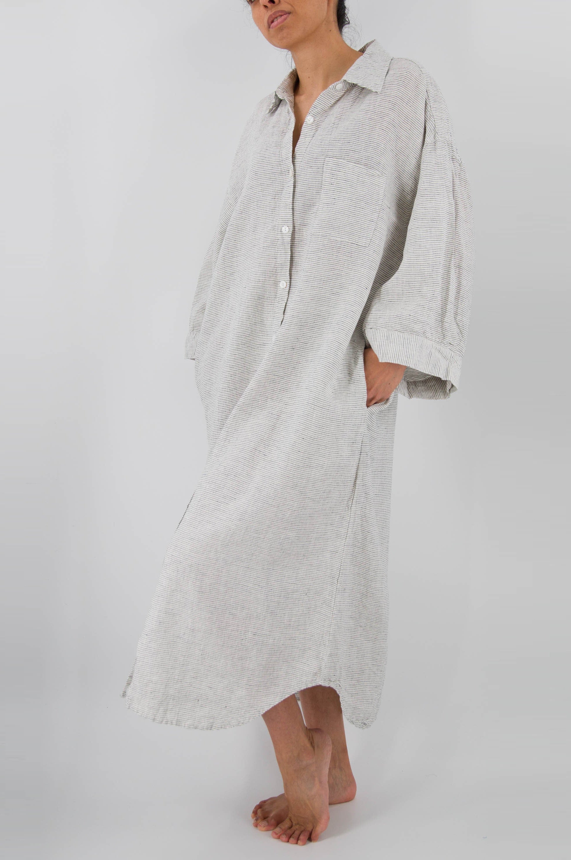 women_fashion - littlescollectionCotton dressMei French Linen House Dress – Oversized Japanese - Inspired LoungewearJapanese loungewear